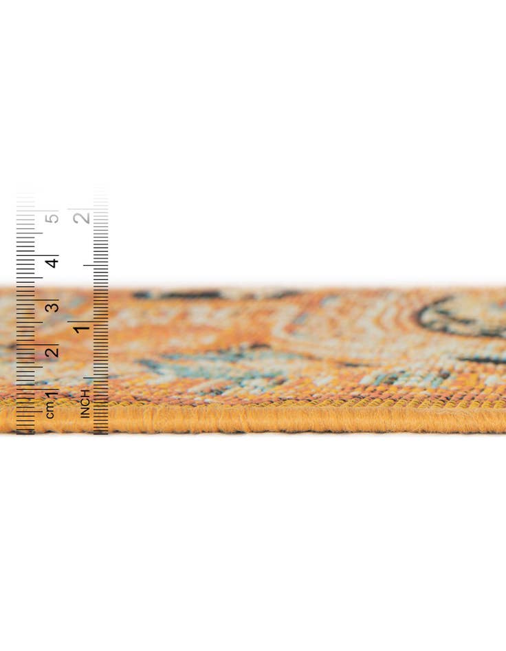 Detail image of  2' x 5'  Washable Traditional Indoor / Outdoor Runner Rug