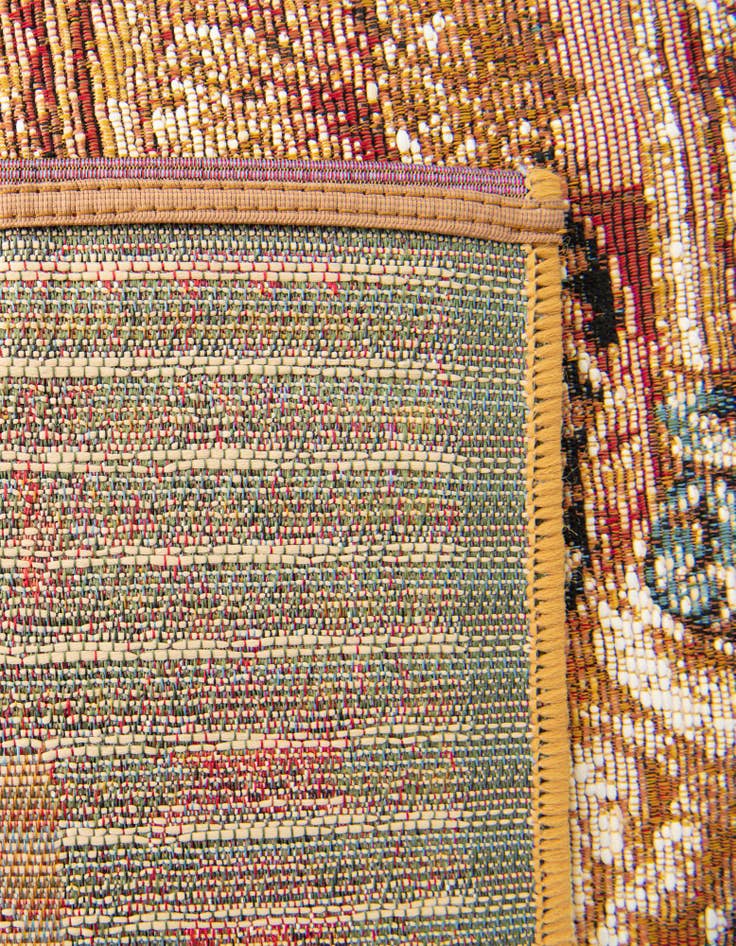 Detail image of  2' 7 x 10'  Washable Traditional Indoor / Outdoor Runner Rug