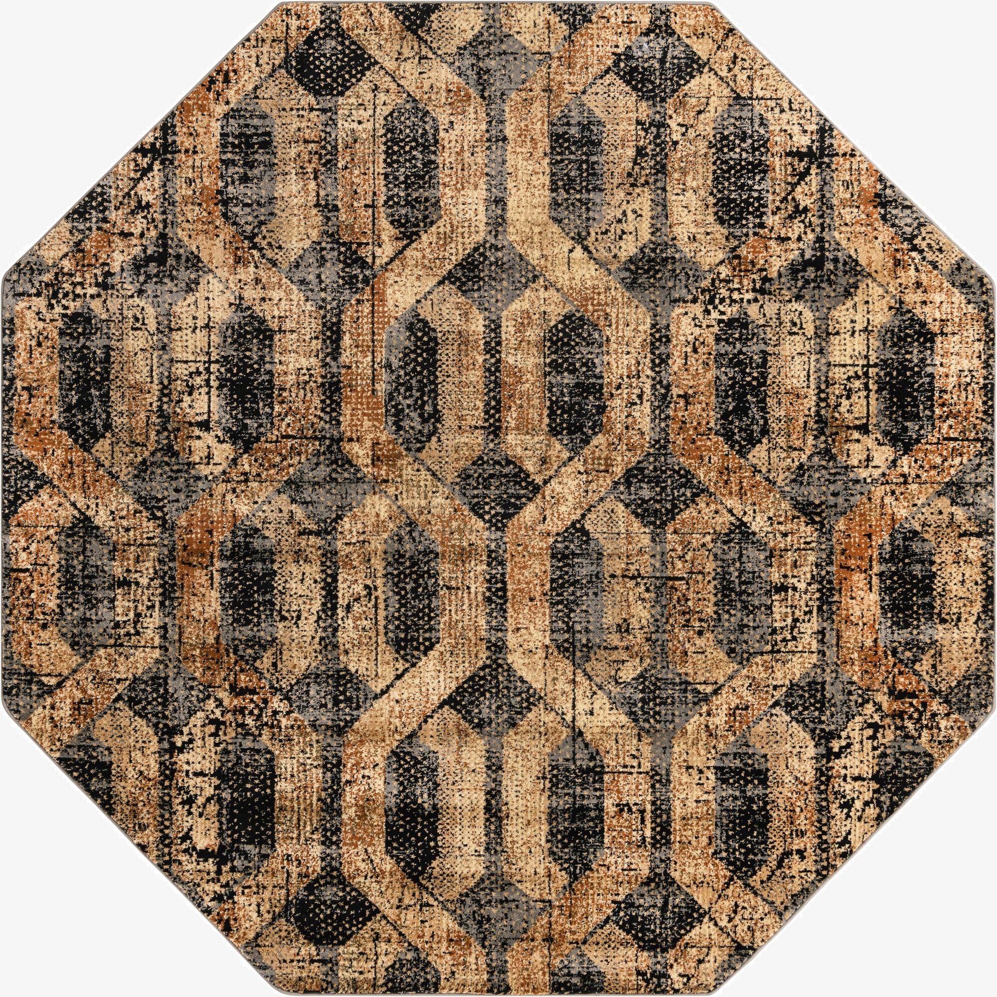  8' x 8' Saturn Octagon Rug