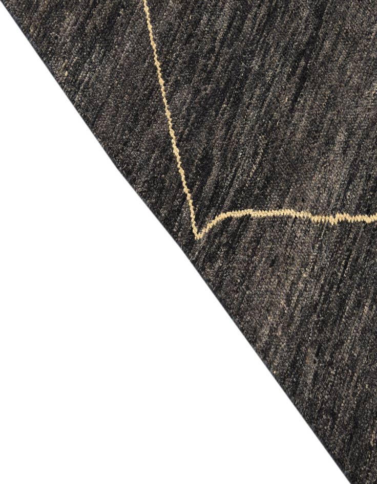 Detail image of  6' 5 x 10'  Hand Knotted Darya Wool Rug