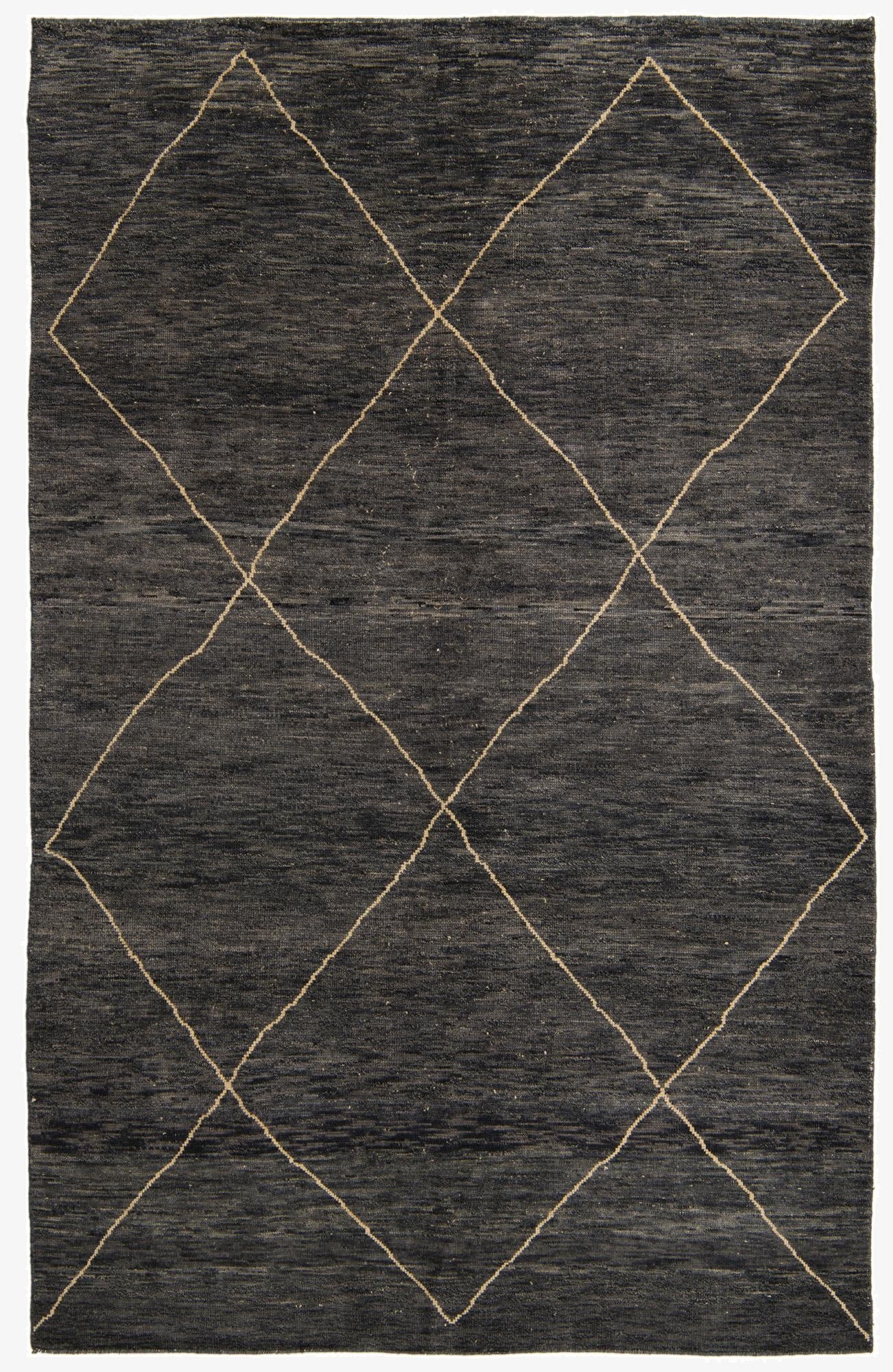  6' 5 x 10'  Hand Knotted Darya Wool Rug