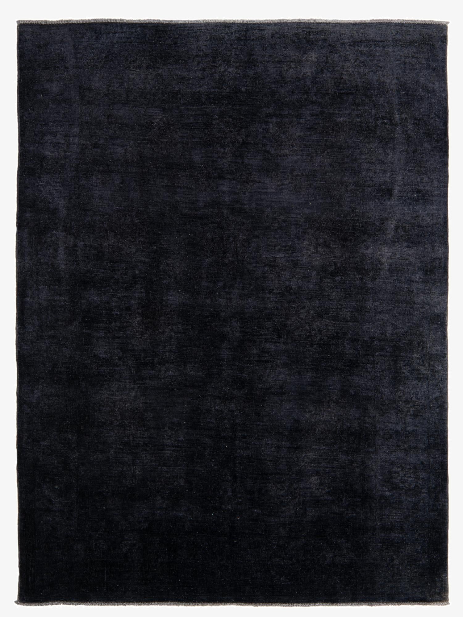  4' 11 x 6' 5  Hand Knotted Over-Dyed Ziegler Rug