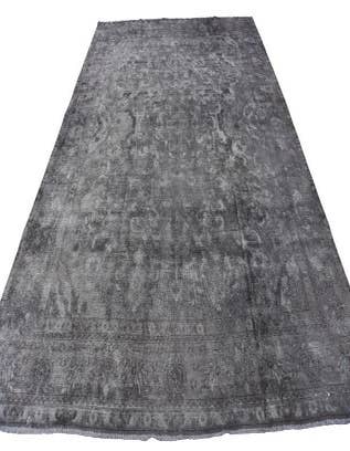 Detail image of  9' 8 x 13'  Hand Knotted Ultra Vintage Persian Wool Rug