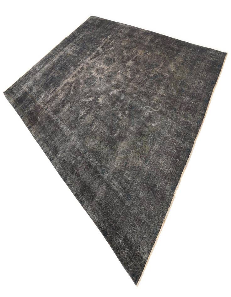 Detail image of  9' 8 x 13'  Hand Knotted Ultra Vintage Persian Wool Rug