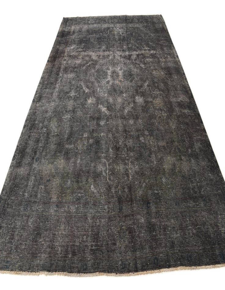 Detail image of  9' 8 x 13'  Hand Knotted Ultra Vintage Persian Wool Rug