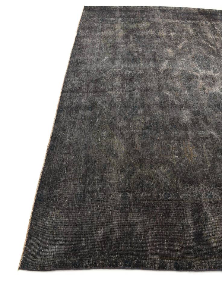 Detail image of  9' 8 x 13'  Hand Knotted Ultra Vintage Persian Wool Rug