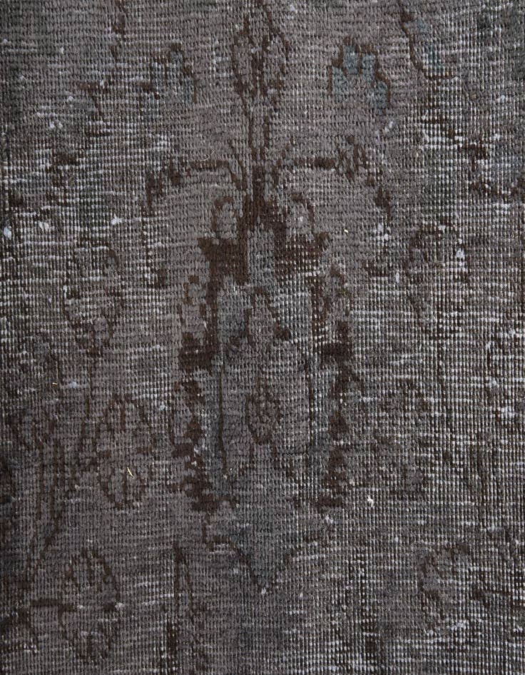 Detail image of  9' 8 x 16'  Hand Knotted Ultra Vintage Persian Wool Rug