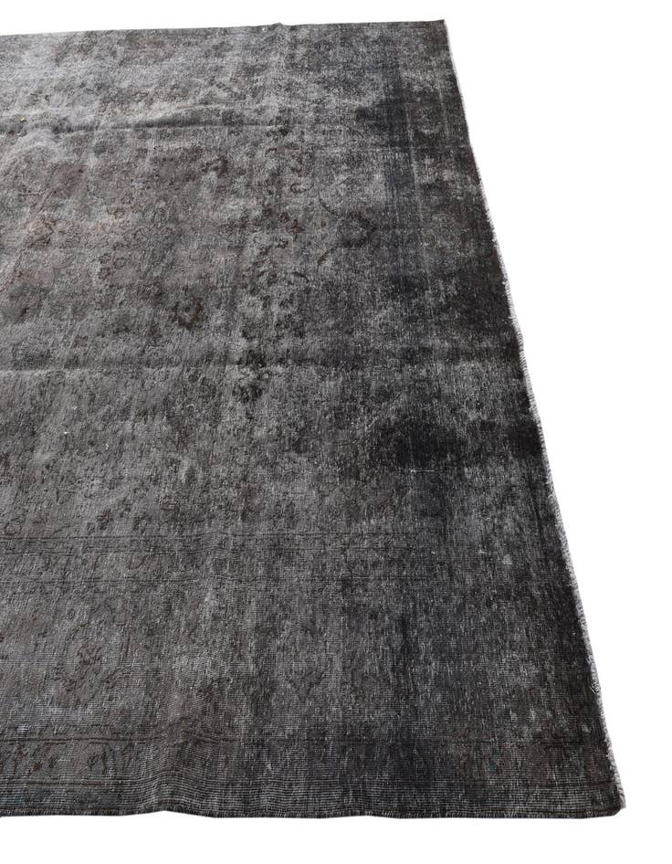 Detail image of  9' 8 x 16'  Hand Knotted Ultra Vintage Persian Wool Rug