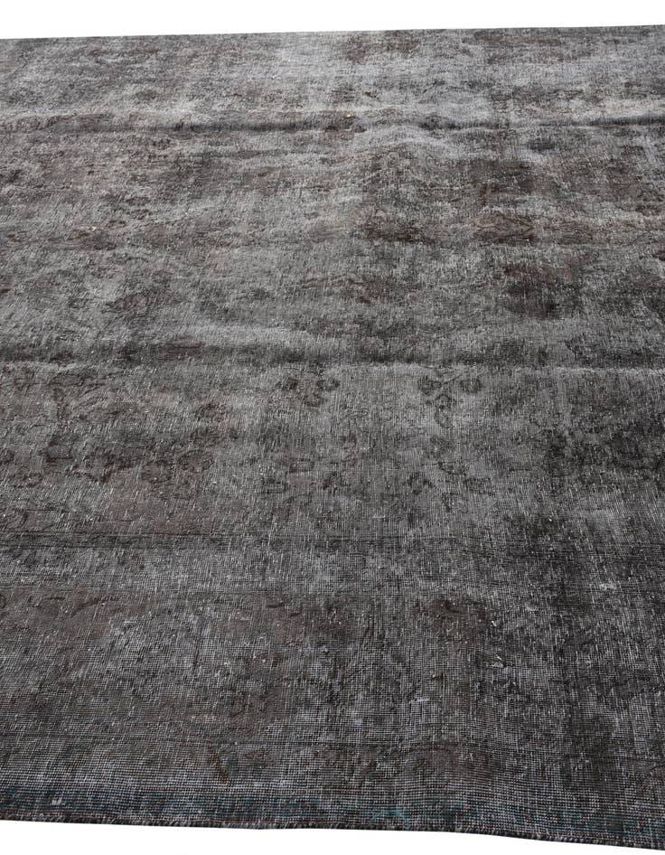 Detail image of  9' 8 x 16'  Hand Knotted Ultra Vintage Persian Wool Rug