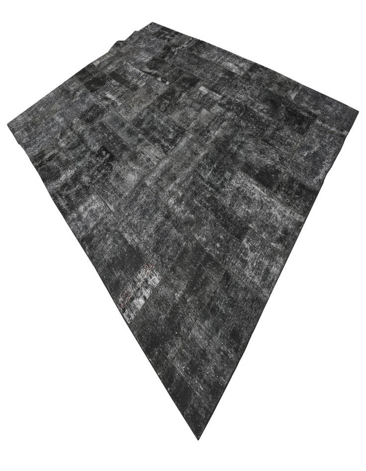 Detail image of  9' 1 x 12' 2  Hand Knotted Ultra Vintage Persian Wool Rug