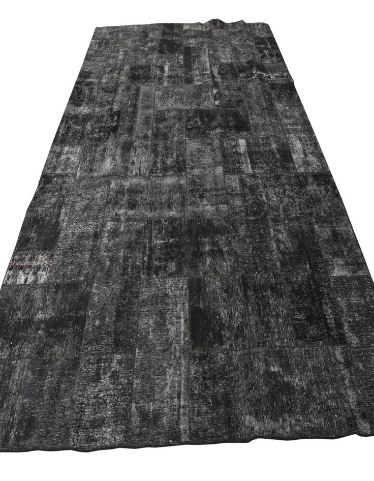 Detail image of  9' 1 x 12' 2  Hand Knotted Ultra Vintage Persian Wool Rug