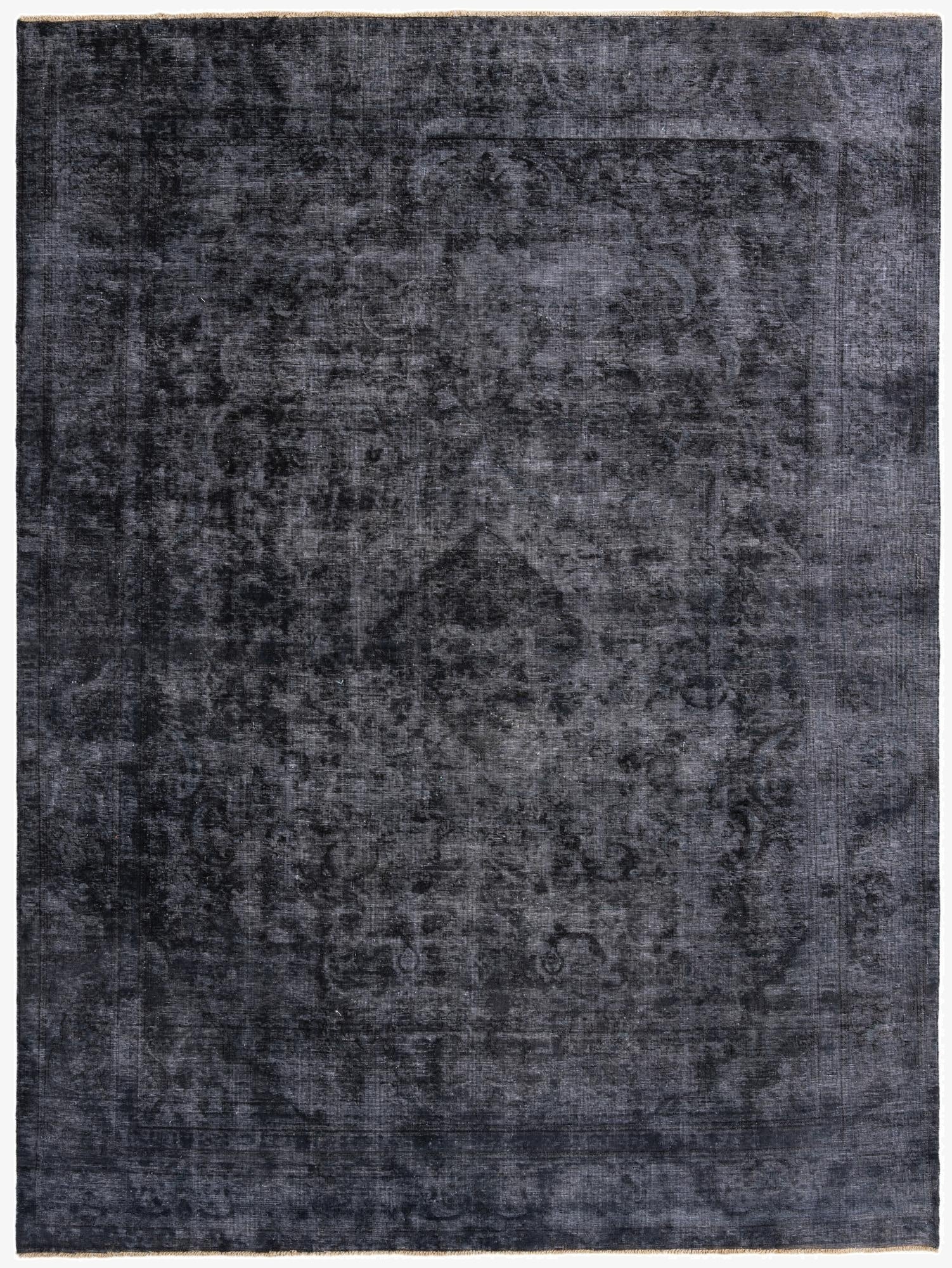  9' 4 x 12' 8  Hand Knotted Ultra Vintage Persian Wool Rug