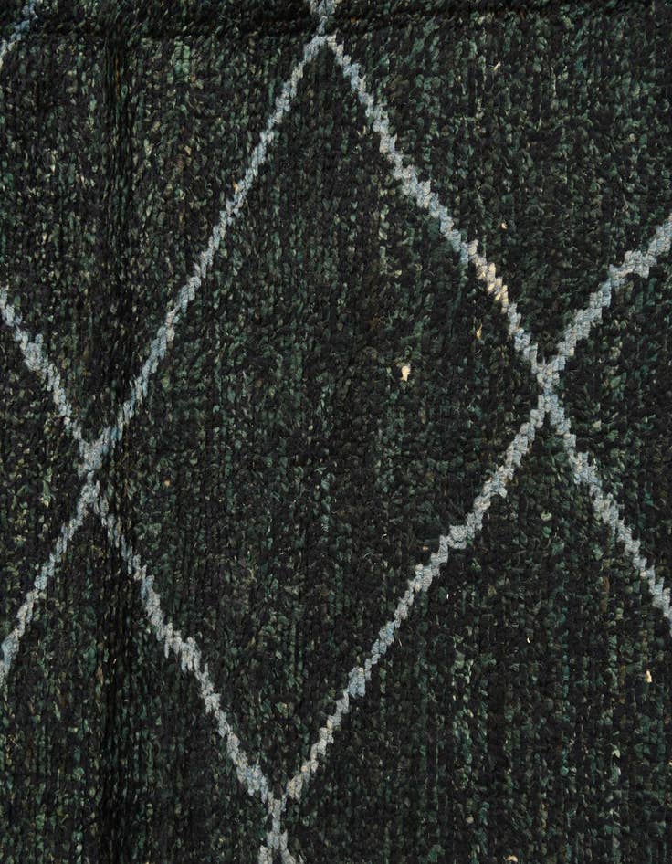 Detail image of  5' 5 x 8' 2  Hand Knotted Moroccan Wool Rug