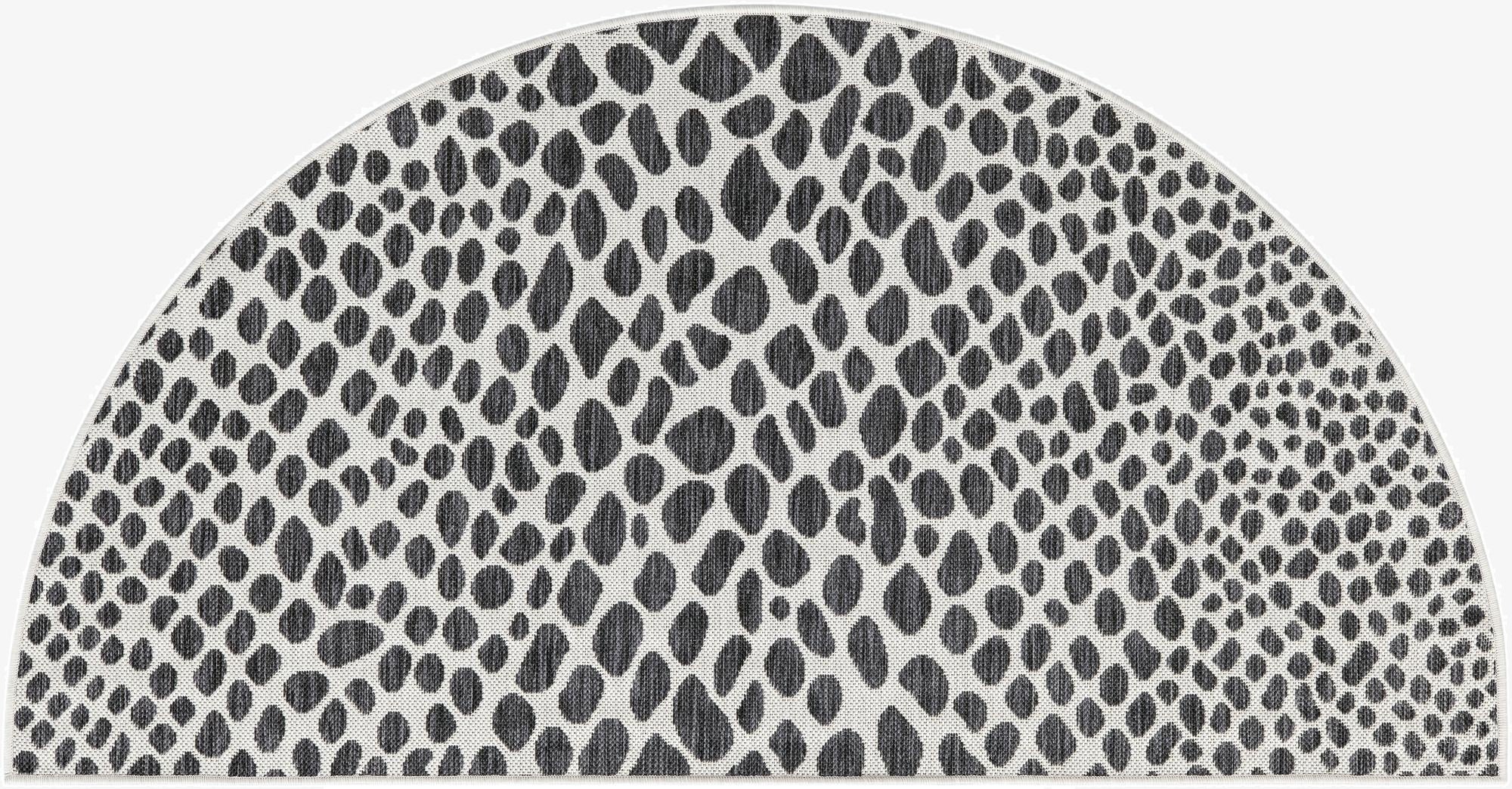  3' x 6'  Washable Jill Zarin Cape Town Indoor / Outdoor Hearth Rug