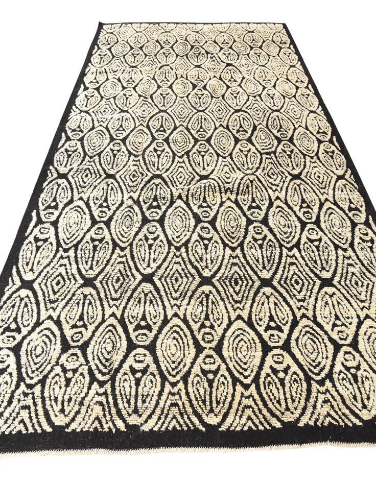 Detail image of  9' 5 x 12' 6  Hand Knotted Darya Wool Rug