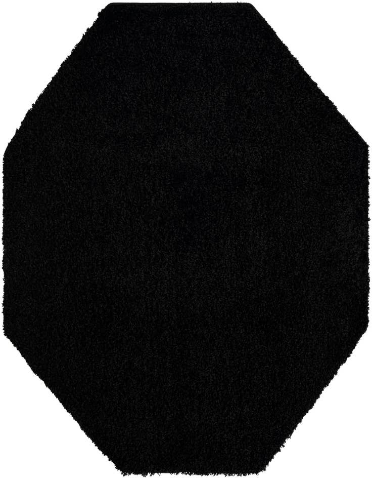 Detail image of  6' x 6' Everyday Shag Octagon Rug