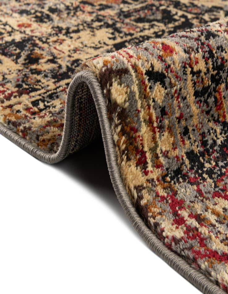 Detail image of  5' 3 x 5' 3 Saturn Octagon Rug