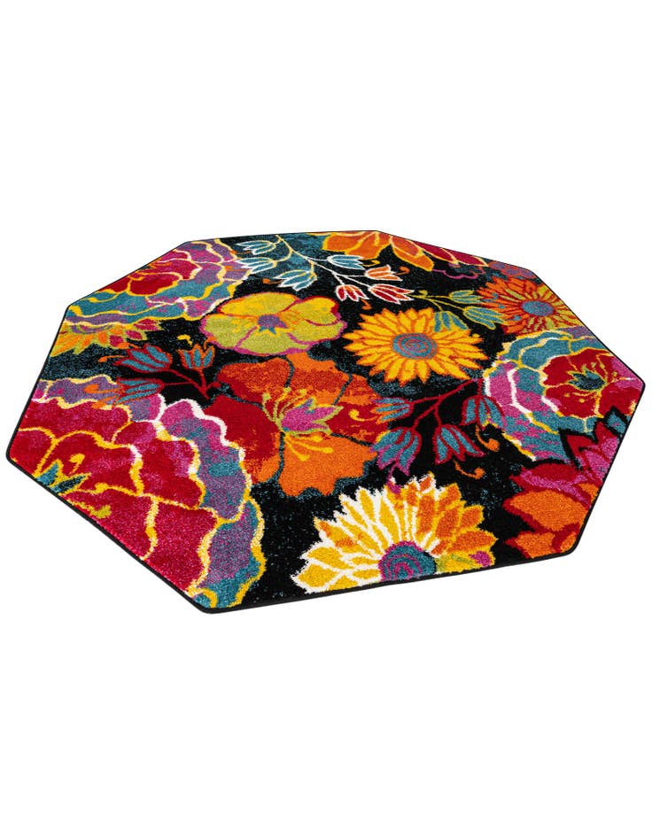 Detail image of  5' x 5' Tuscany Octagon Rug