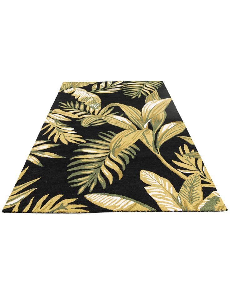 Detail image of  5' 1 x 7' 10 Agra Wool Rug