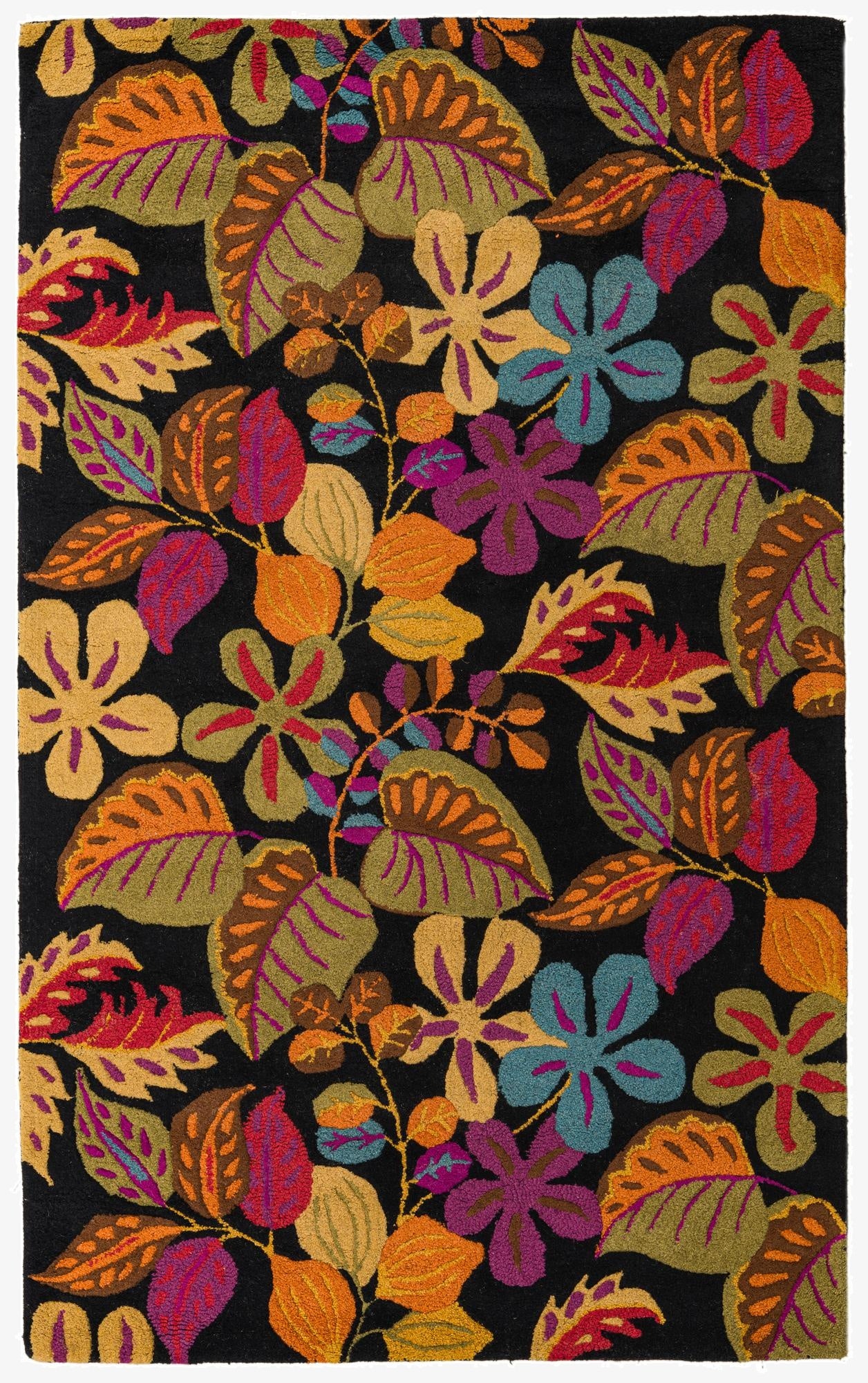  4' 10 x 7' 9 Agra Wool Rug