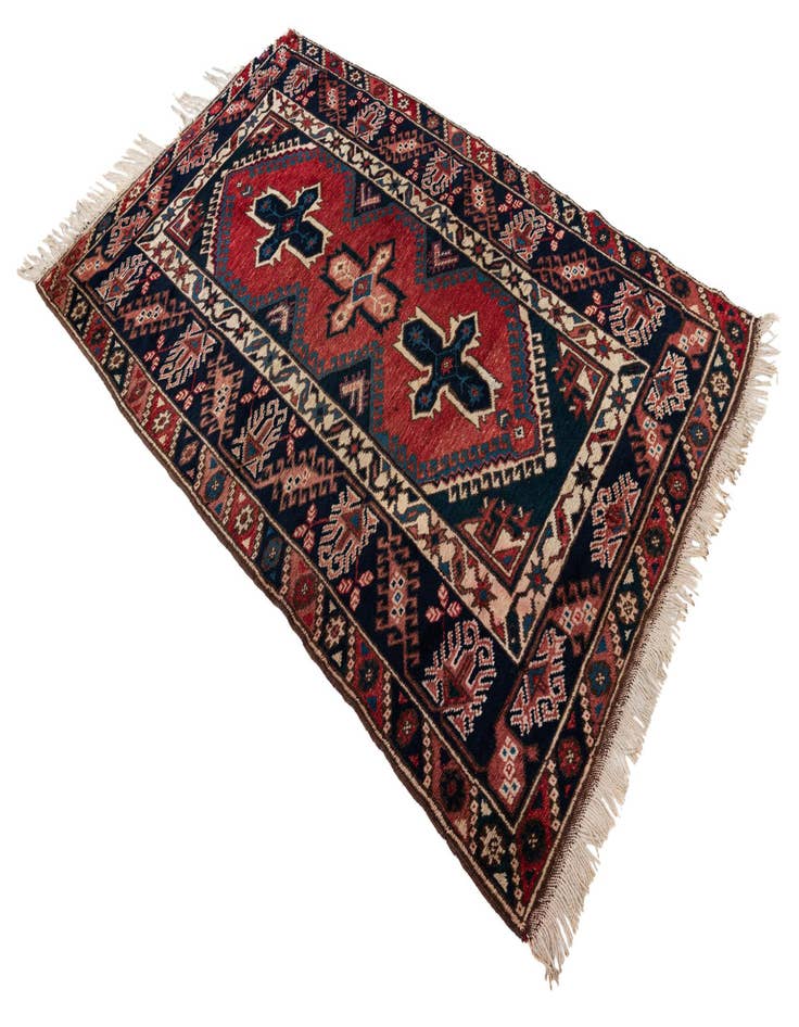 Detail image of  4' 2 x 6' 9  Hand Knotted Anatolian Wool Rug