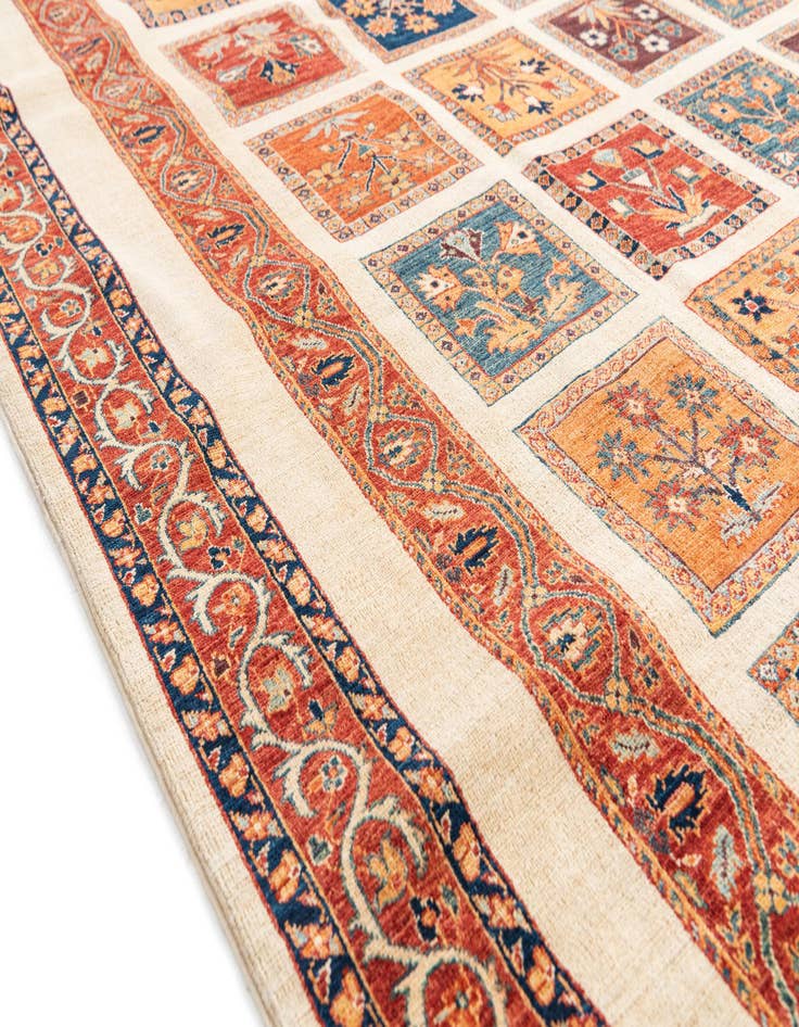 Detail image of  9' x 11' 5  Hand Knotted Ariana Ziegler Oriental Rug