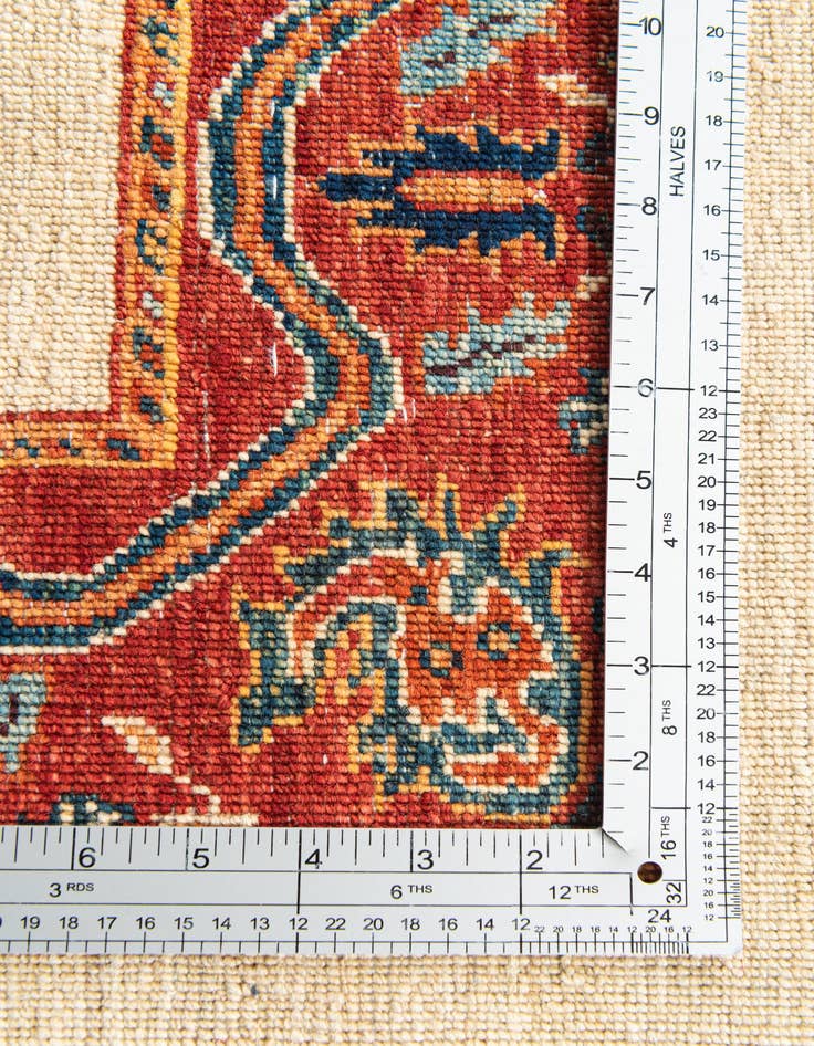 Detail image of  9' x 11' 5  Hand Knotted Ariana Ziegler Oriental Rug