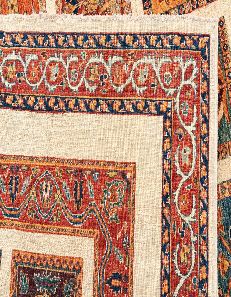 Detail image of  9' x 11' 5  Hand Knotted Ariana Ziegler Oriental Rug