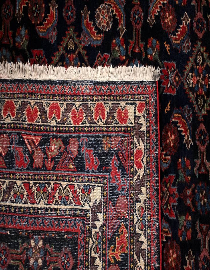 Detail image of  5' 3 x 6'  Hand Knotted Armanibaff Persian Rug