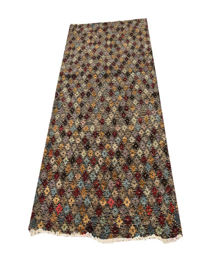 Detail image of  3' 8 x 6'  Hand Knotted Balouch Wool Rug