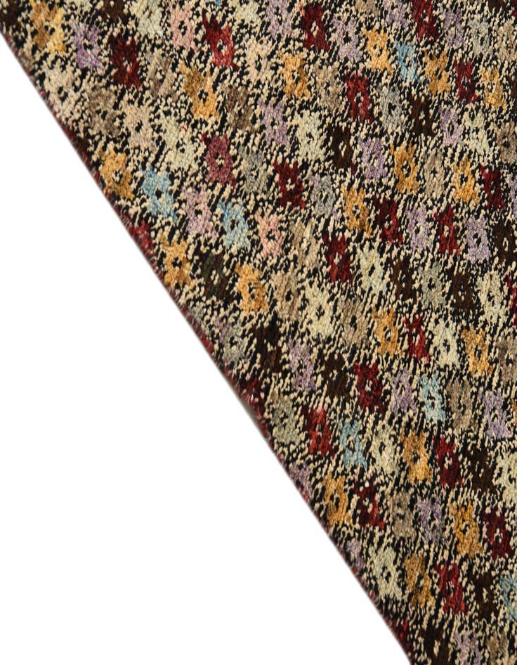 Detail image of  3' 8 x 6'  Hand Knotted Balouch Wool Rug