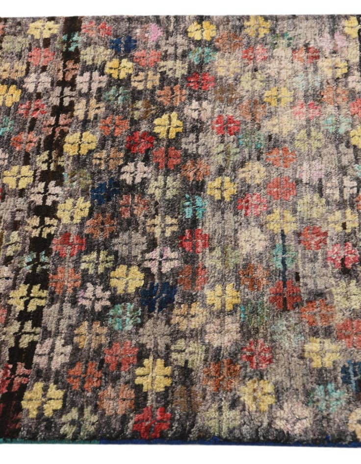 Detail image of  2' 10 x 4' 5  Hand Knotted Balouch Wool Rug