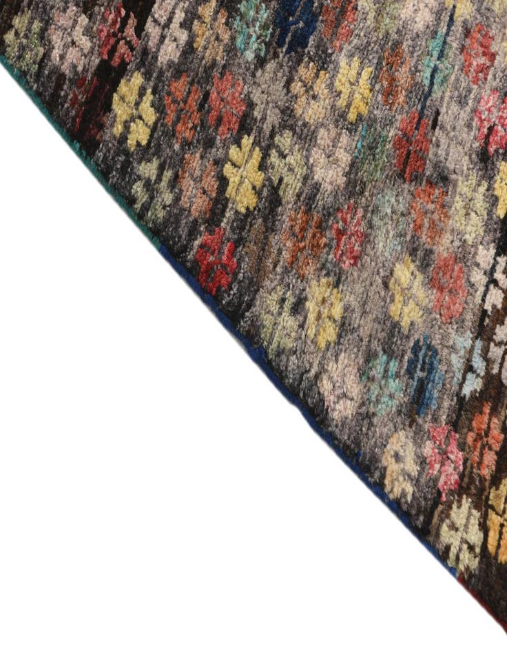 Detail image of  2' 10 x 4' 5  Hand Knotted Balouch Wool Rug