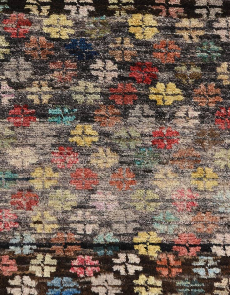 Detail image of  2' 10 x 4' 5  Hand Knotted Balouch Wool Rug