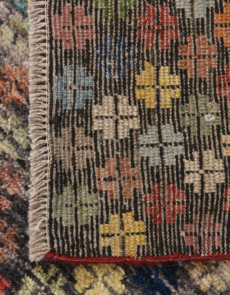 Detail image of  2' 10 x 4' 5  Hand Knotted Balouch Wool Rug