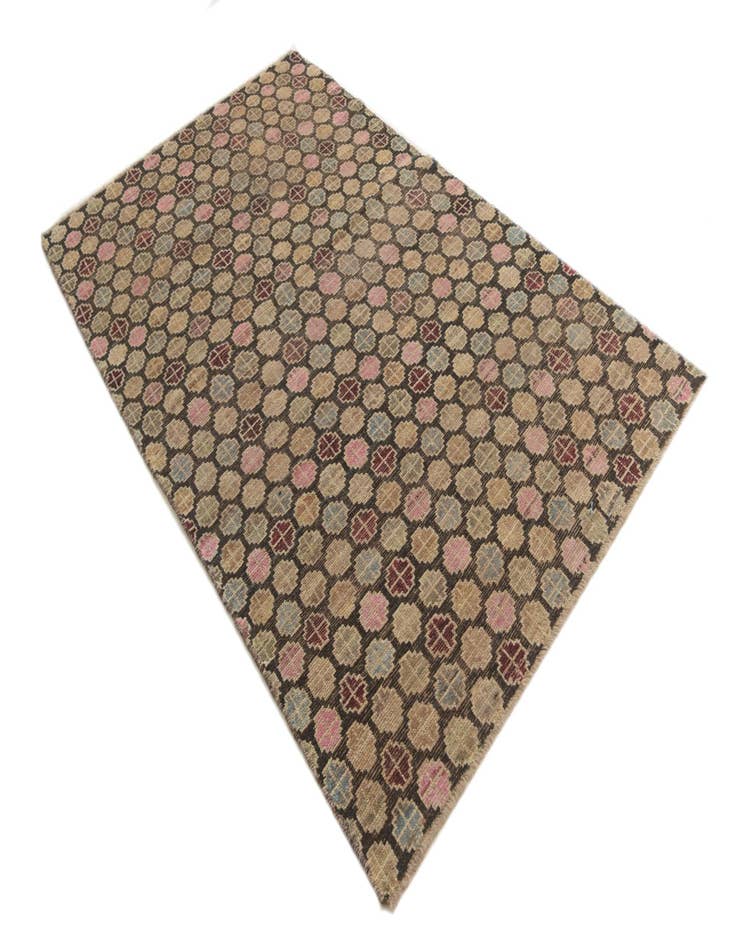 Detail image of  4' 10 x 8' 1  Hand Knotted Balouch Wool Rug