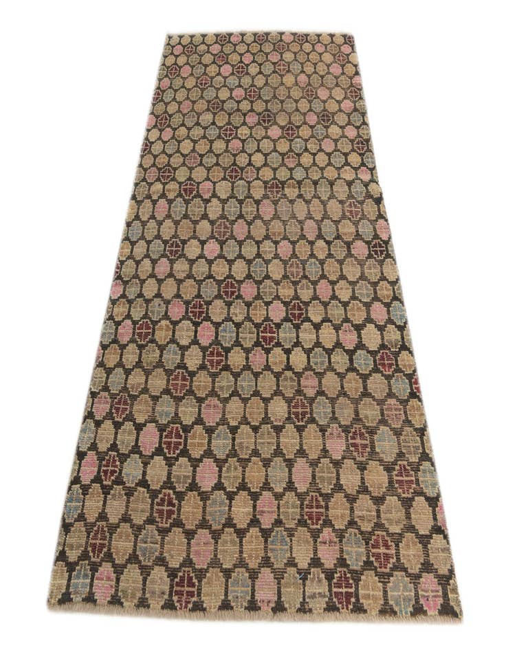 Detail image of  4' 10 x 8' 1  Hand Knotted Balouch Wool Rug