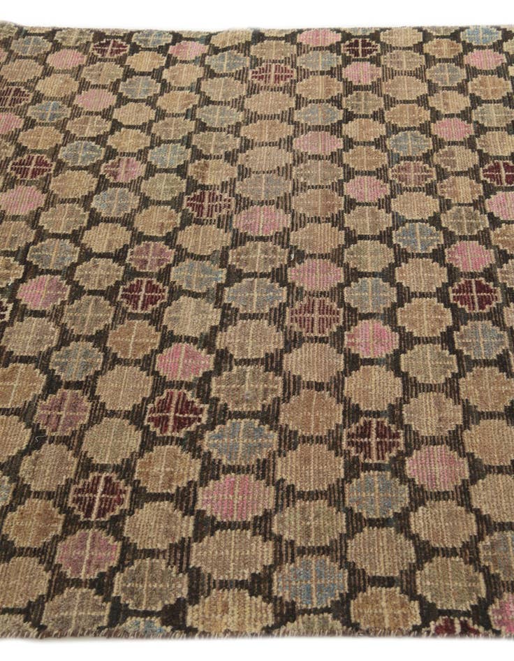 Detail image of  4' 10 x 8' 1  Hand Knotted Balouch Wool Rug