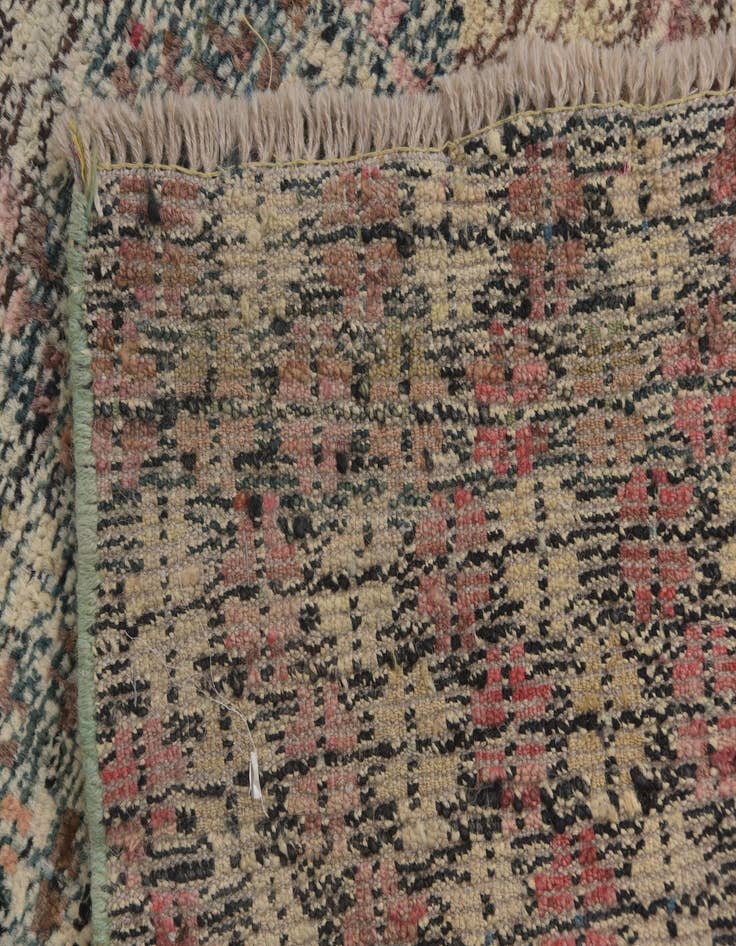 Detail image of  2' 10 x 4' 5  Hand Knotted Balouch Wool Rug