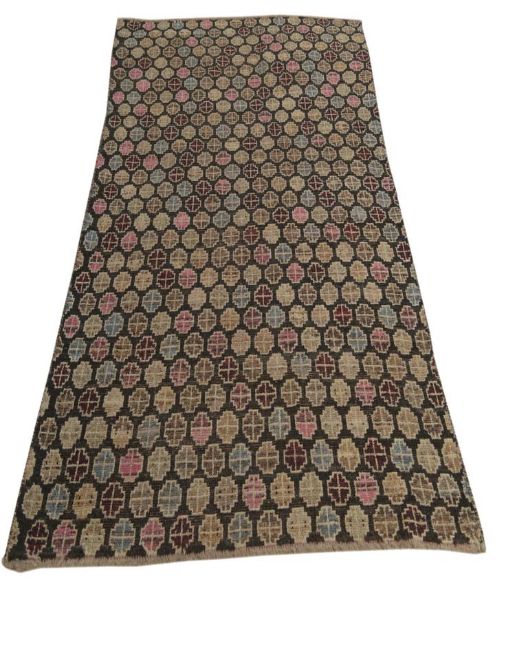 Detail image of  5' x 8'  Hand Knotted Balouch Wool Rug