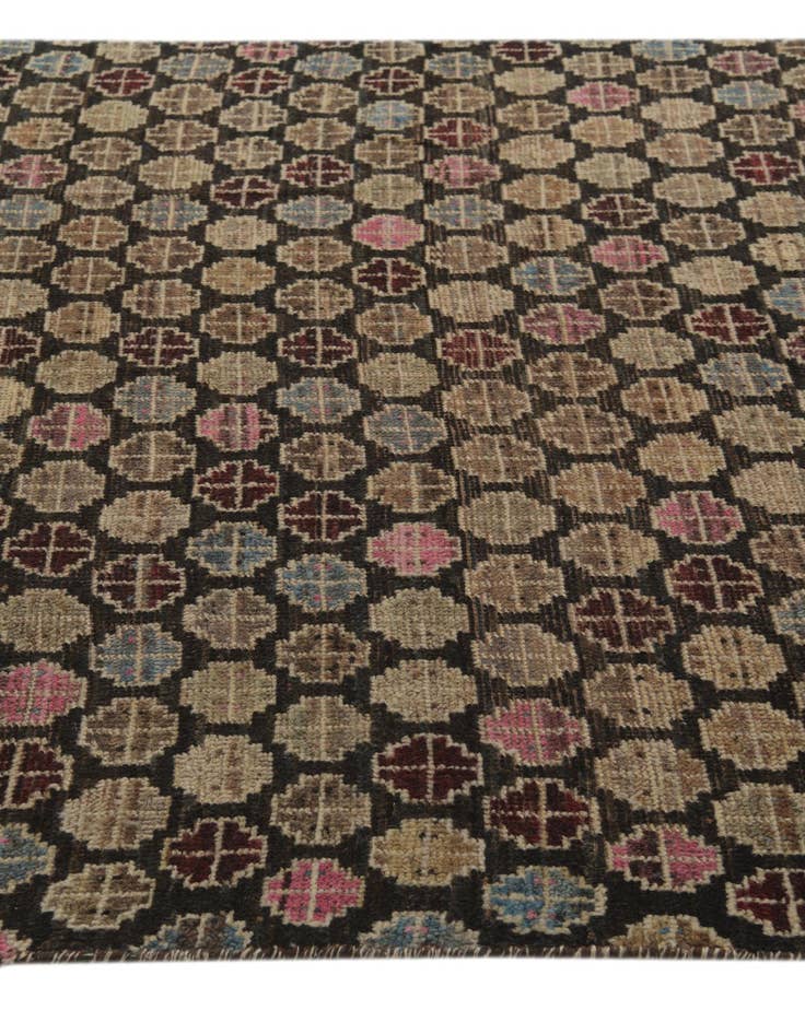 Detail image of  5' x 8'  Hand Knotted Balouch Wool Rug