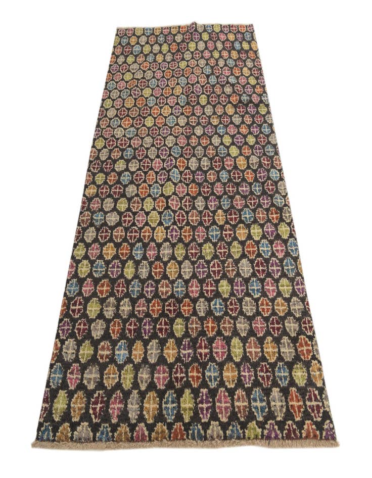 Detail image of  5' x 8' 1  Hand Knotted Balouch Wool Rug