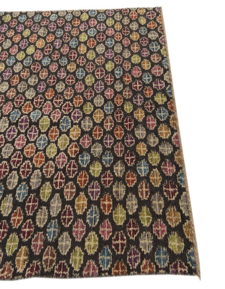 Detail image of  5' x 8' 1  Hand Knotted Balouch Wool Rug