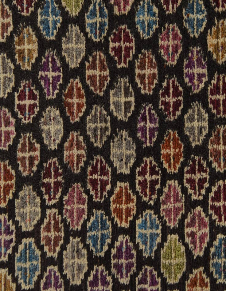 Detail image of  5' x 8' 1  Hand Knotted Balouch Wool Rug