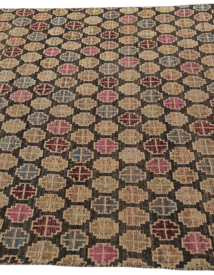 Detail image of  5' x 8'  Hand Knotted Balouch Wool Rug