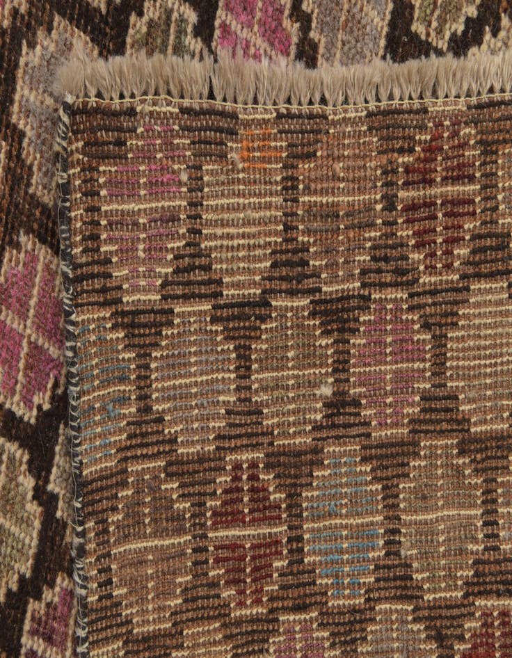 Detail image of  5' 1 x 7' 10  Hand Knotted Balouch Wool Rug