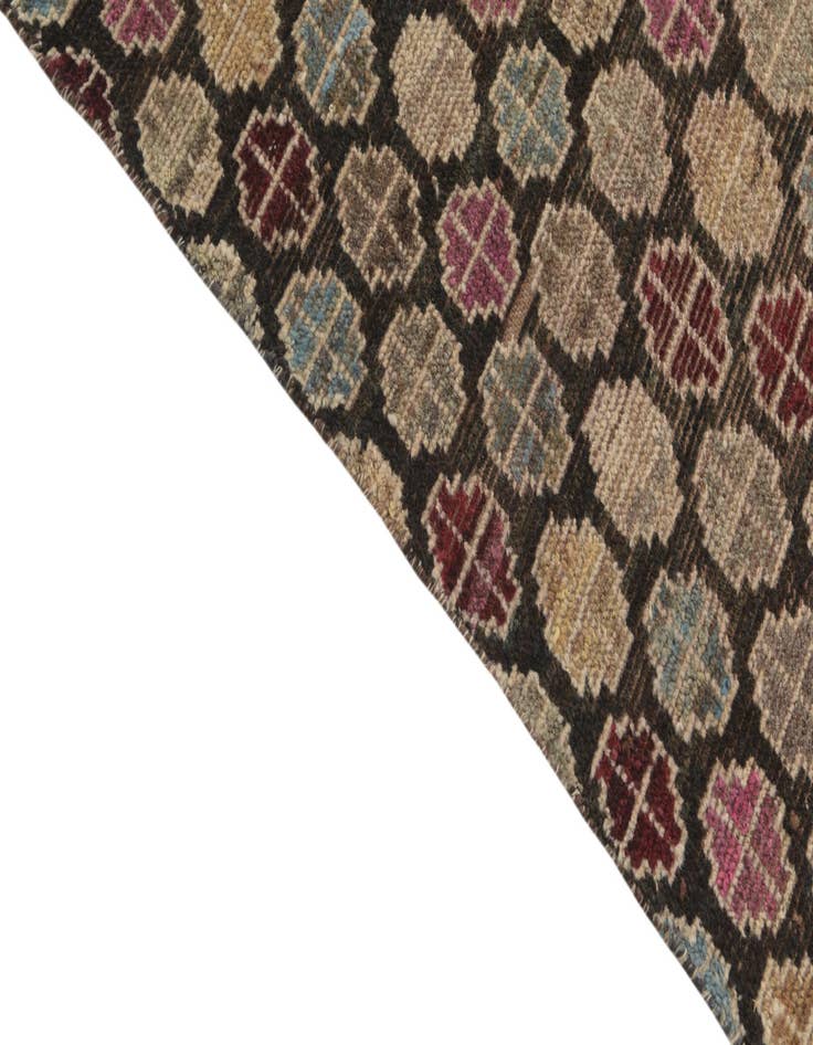 Detail image of  4' 10 x 8'  Hand Knotted Balouch Wool Rug