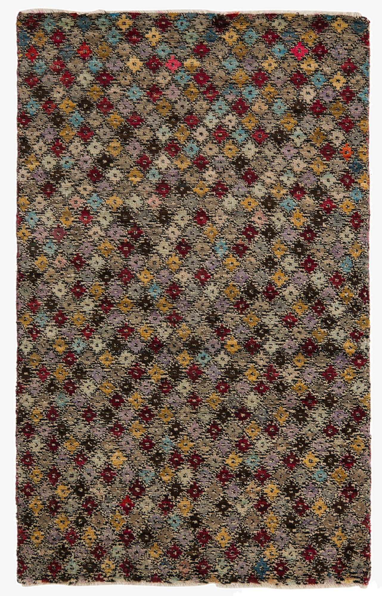  3' 8 x 6'  Hand Knotted Balouch Wool Rug