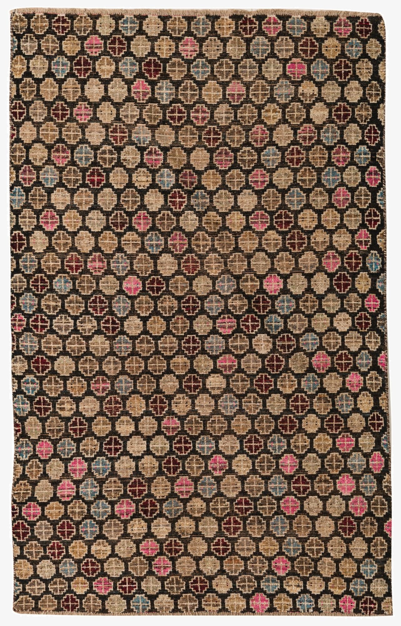  5' x 8'  Hand Knotted Balouch Wool Rug