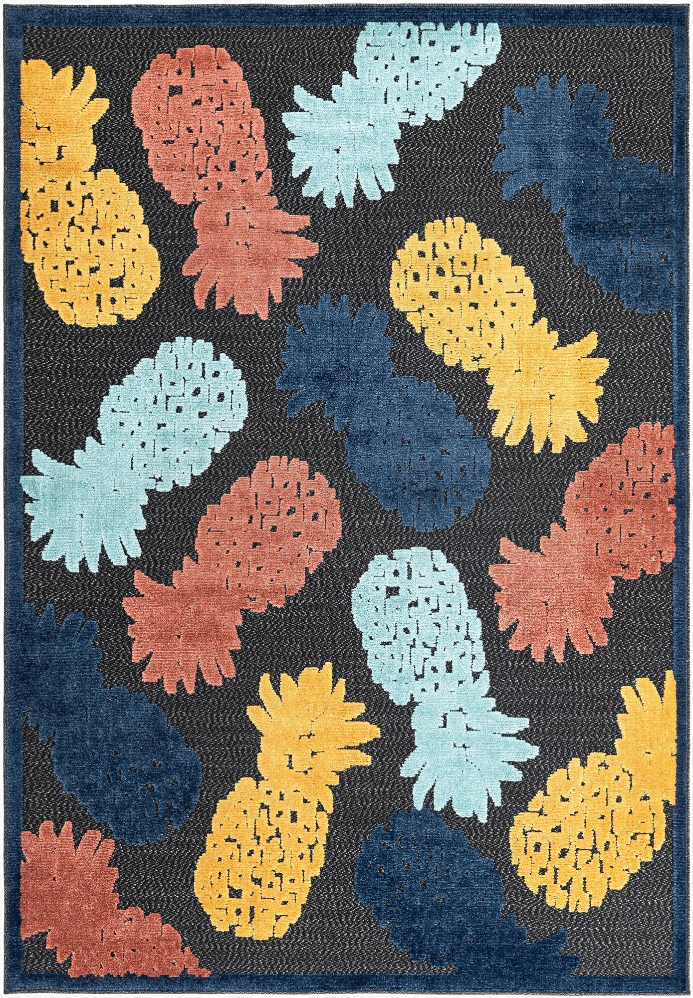  6' x 9'  Washable Belize Indoor / Outdoor Rug